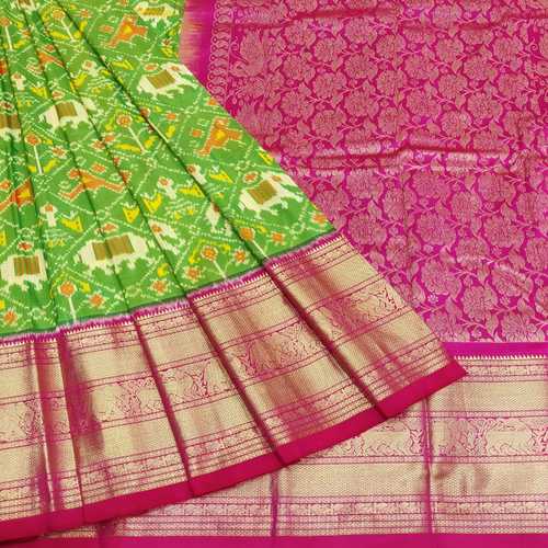 Pochampally Ikat Silk Saree - Etsy